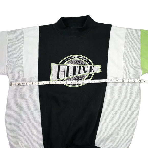 Vintage Nucleus A New Vision For The 90s Crewneck Sweatshirt- Men's Size L - Picture 8 of 9